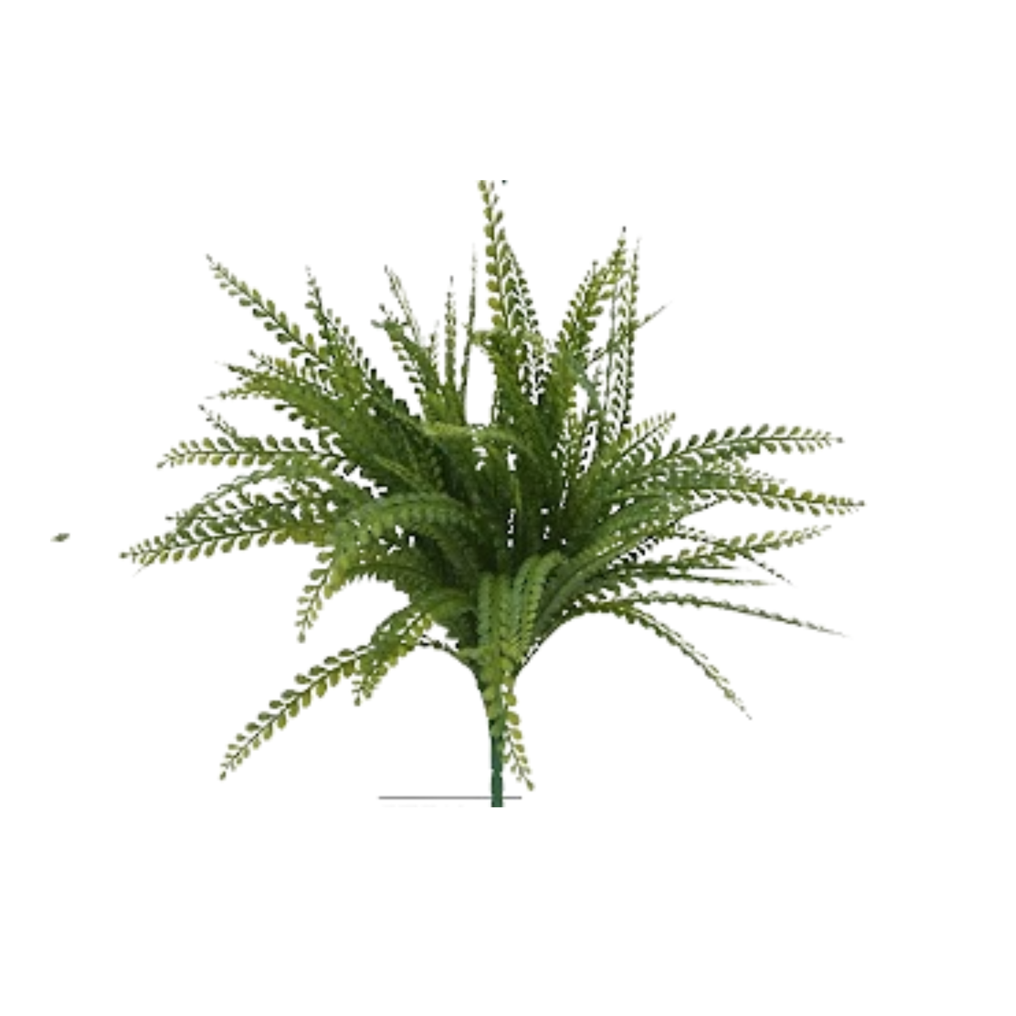19” Artificial Button Fern Bush – Faux Greenery for Home, Wedding, & DIY Floral Arrangements-83531 Golden Bell