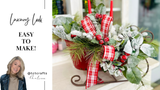 Digital Download: DIY Christmas Sleigh Tutorial | PDF + Video Link | DIY Craft Tutorial TCT Crafts