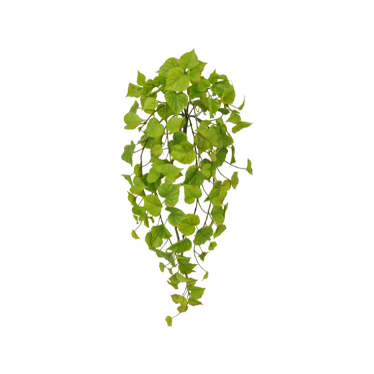28" Artificial Cottonwood Hanging Greenery Bush-80379-LTGN