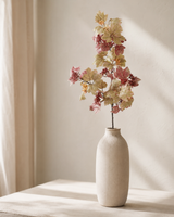 Artificial Burgundy and Green Danica Ivy Stem with Buds — 27 Inch Fall Wreath Supply -42208A K & K Interiors