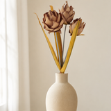 Artificial Dark Brown Musella Stem — 25 Inch Dried Look Boho Floral Supply-42216B-BR K & K Interiors