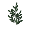 Dark Green Glitter Laurel Leaves Spray – 27" Artificial Holiday Greenery Stem-86483DKGN Liberty Floral