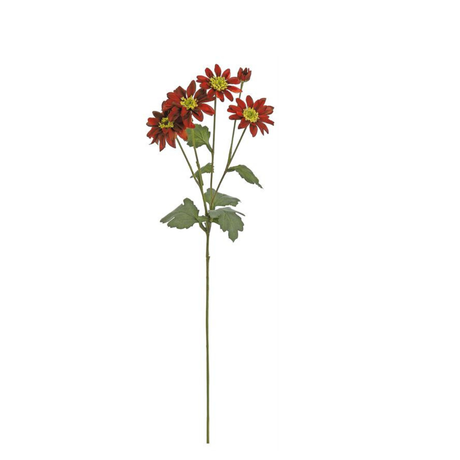26" Dark Red Daisy Spray for Fall Floral Arrangements-5328-DR Select Artificials