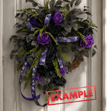Dark & Moody Halloween Wreath Kit-HBKIT111 TCT Crafts Designs & Decor