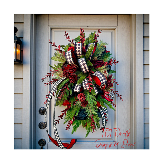 Digital Download: Moody Valentine's Day Swag Tutorial | PDF + Video Link | DIY Craft Tutorial (Copy)