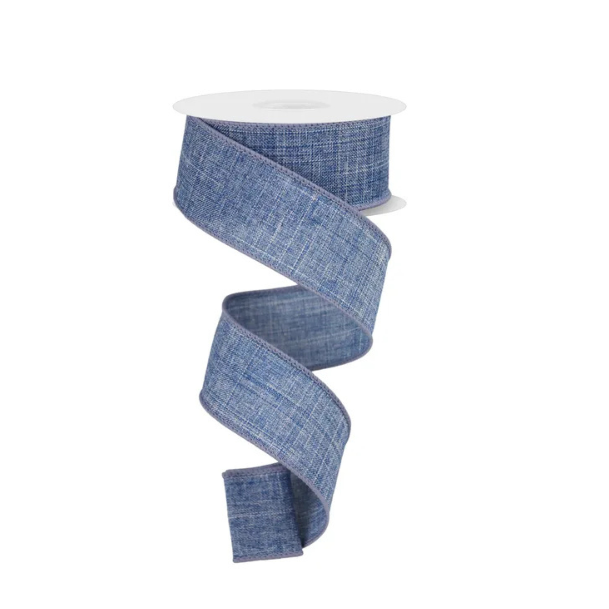 Royal Burlap Wired Ribbon 1.5"x10yd -Denim Blue-RG127865 Craig Bachman