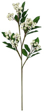 Load image into Gallery viewer, 24&quot; Artificial Berry Spray – Cream Berries for Fall or Spring Arrangements (EC429341)