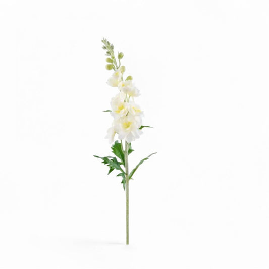 Real Touch White Delphinium Stem Artificial Flower 28 Inch-FL001927 Craig Bachman