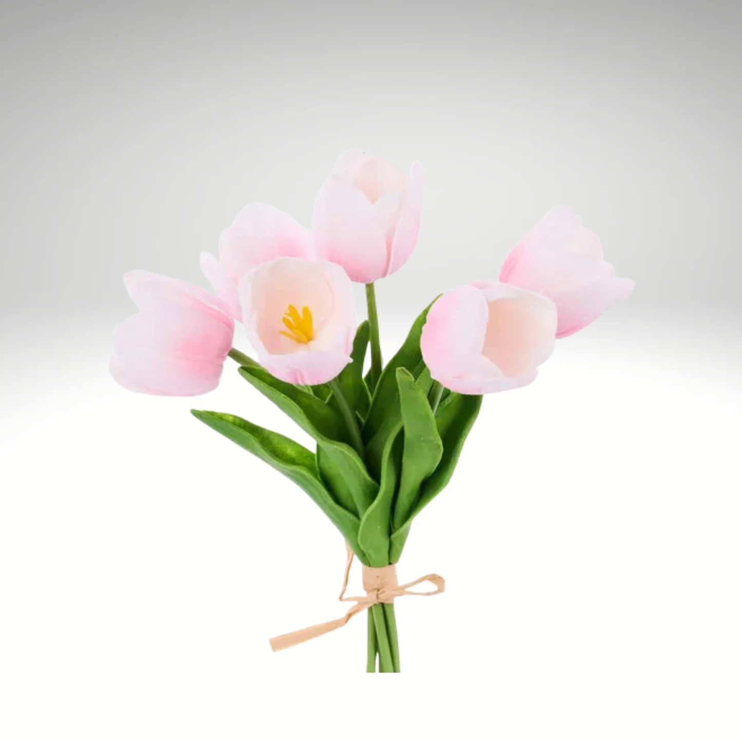 Light Pink Artificial Tulip Bundle – Real Touch 6-Stem Spring Flowers-FN172415 Craig Bachman