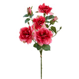 Hot Pink Artificial Rose Bundle-FSR736-BT