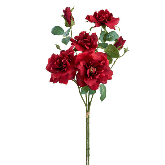 Red Artificial Rose Bundle-FSR736-RE