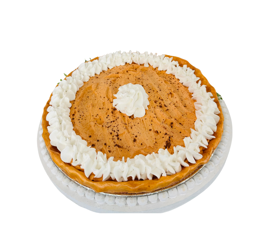 Fake 10 inch Faux Pumpkin Pie Tiered Tray Thanksgiving Fall Kitchen Decor(TCT1412)
