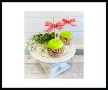 Load image into Gallery viewer, Fake Caramel Candy Apple-Tiered Tray Decor