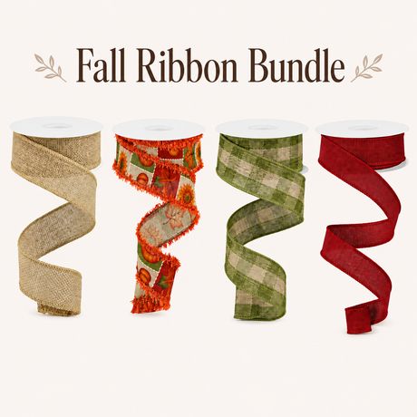Fall Ribbon Bundle Box-FB103 TCT Crafts Designs & Decor