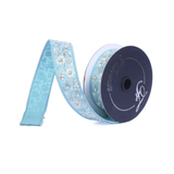 Farrisilk Spring Bling Blue Wired Ribbon 1.5x5yd-SR170-05 Farrisilk