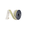 Farrisilk Olive Ivory Check Wired Ribbon 1 Inch Designer Ribbon-RK848-76 Farrisilk