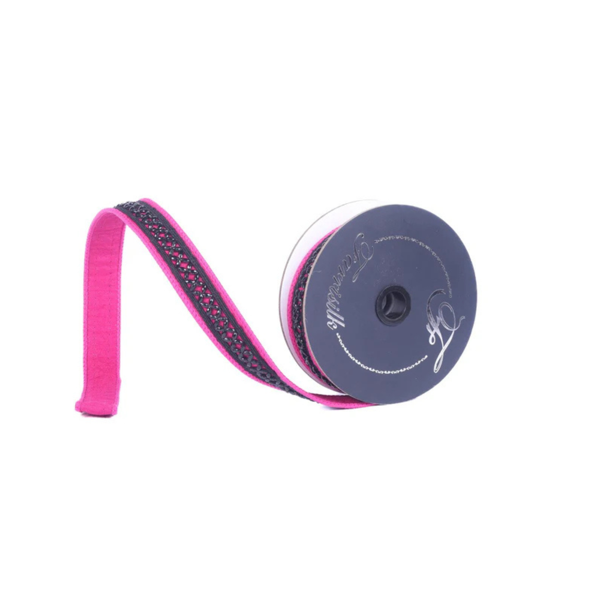 Farrisilk Bewitched Wired Ribbon 1 Inch 5 Yards-HR057-15 Farrisilk