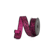 Farrisilk Spindle Web Wired Ribbon 1.5” x 10yd | Hot Pink Designer Ribbon-HR020-15 Farrisilk