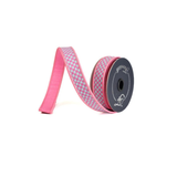 Farrisilk Pink Spearmint Check Wired Ribbon 1 Inch-RK848-14 Farrisilk