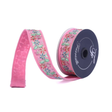 Farrisilk Gilded Blooms Pink Wired Ribbon 1.25x5yd-SR142-74 Farrisilk