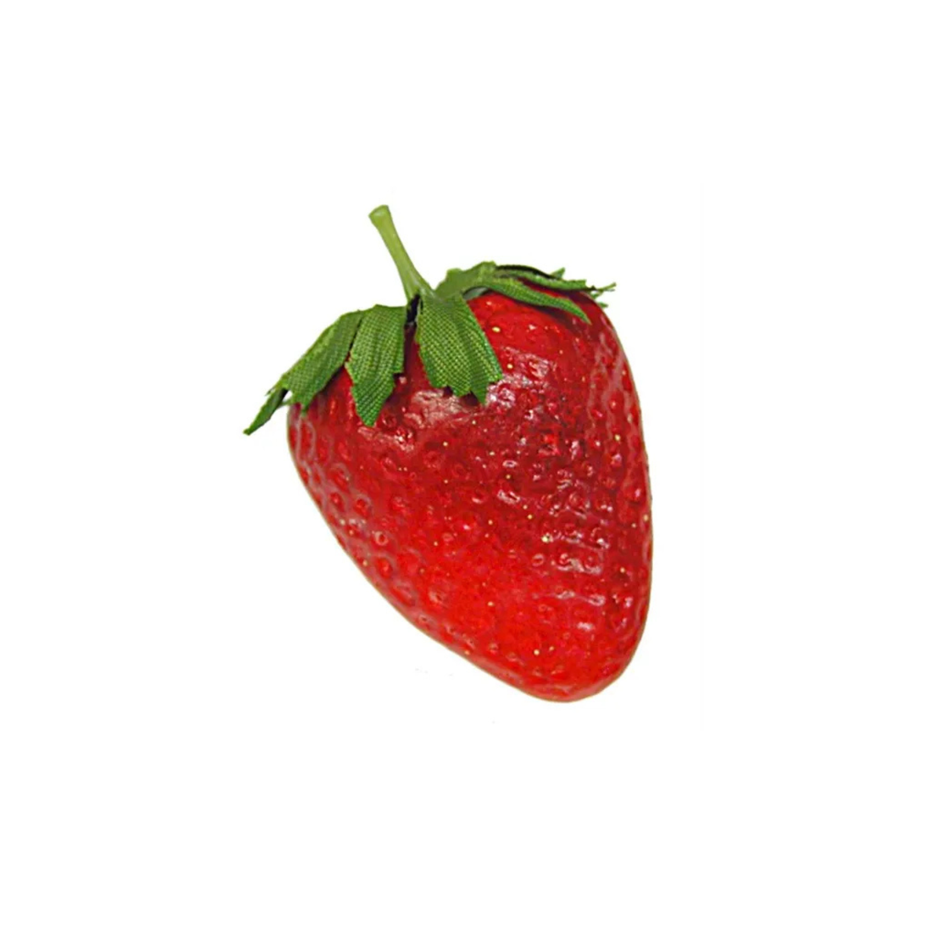 Large Faux Strawberry Pieces | Bag of 24 Fake Strawberries for Crafts -EF5187 Craig Bachman