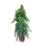 24" Vine Fern Teardrop Swag Base-WF534 Sims Pottery