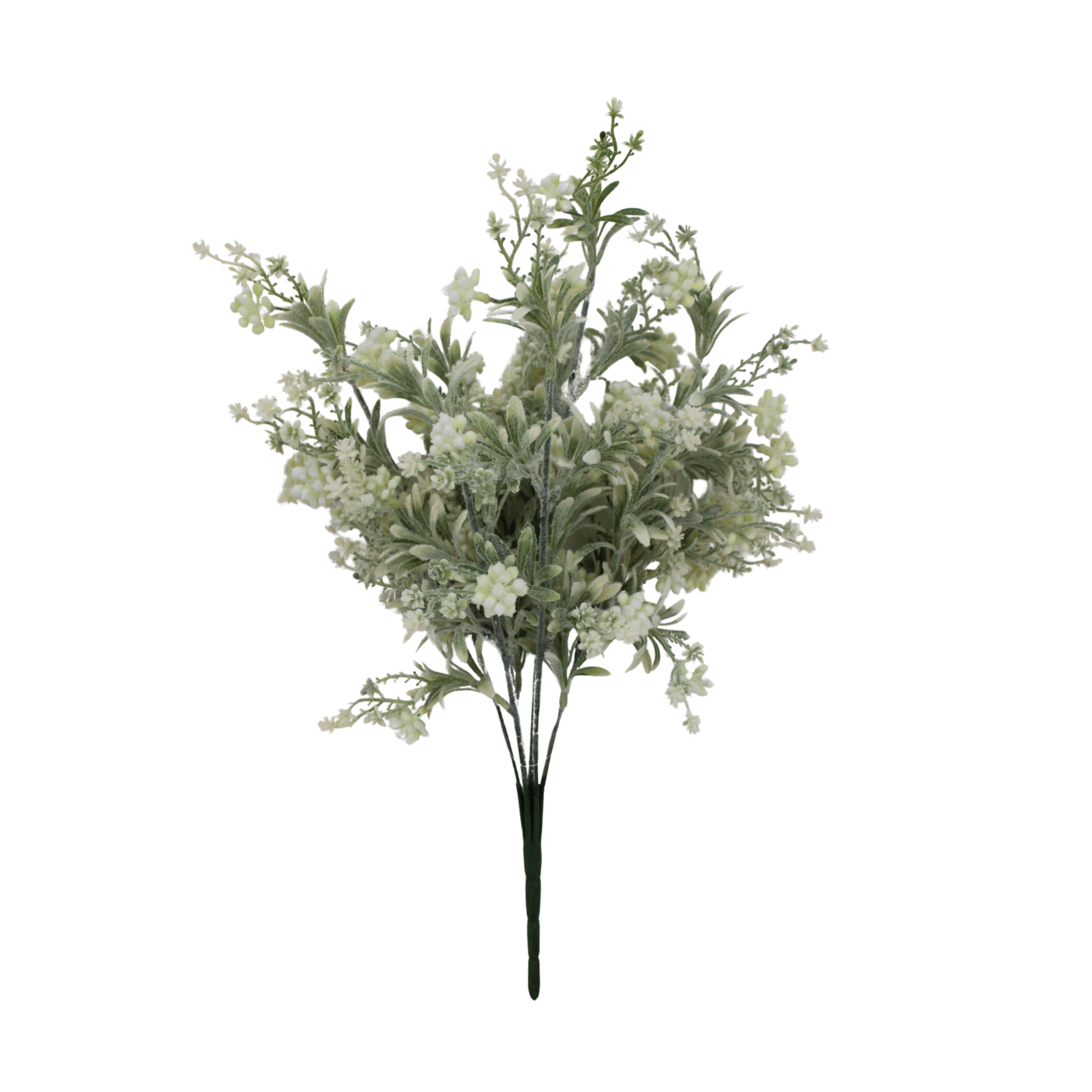 21 Inch Flocked Mini Berry Greenery Spray-32238-WT Golden Bell