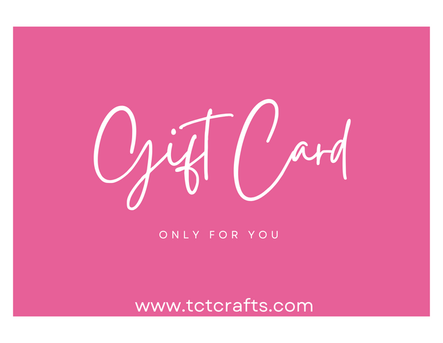 TCT Crafts Gift Card TCT Crafts