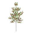 28" Artificial Glittered Holly Pick with Red Berries and Green Leaves -102548 Direct Export