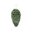 Green Felt Glitter Pinecone Ornament 9"-86360GN Liberty Floral