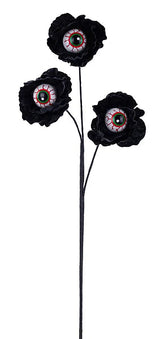 22" Black Eyeball Poppy Spray x3-HH140802 Craig Bachman