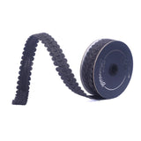 Farrisilk Black Wired Ribbon 1 Inch 5 Yards-HR067-92 Farrisilk