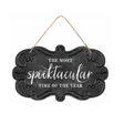 Spooktacular Time Sign | Embossed Tin Halloween Decor | 11.5" Sign-MD178602 Craig Bachman