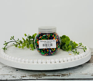 150g Halloween Themed Polymer Clay Sprinkle Mix - Perfect for Fake Bakes, Clay Art, Slime - Spooky, Mysterious, and Festive
