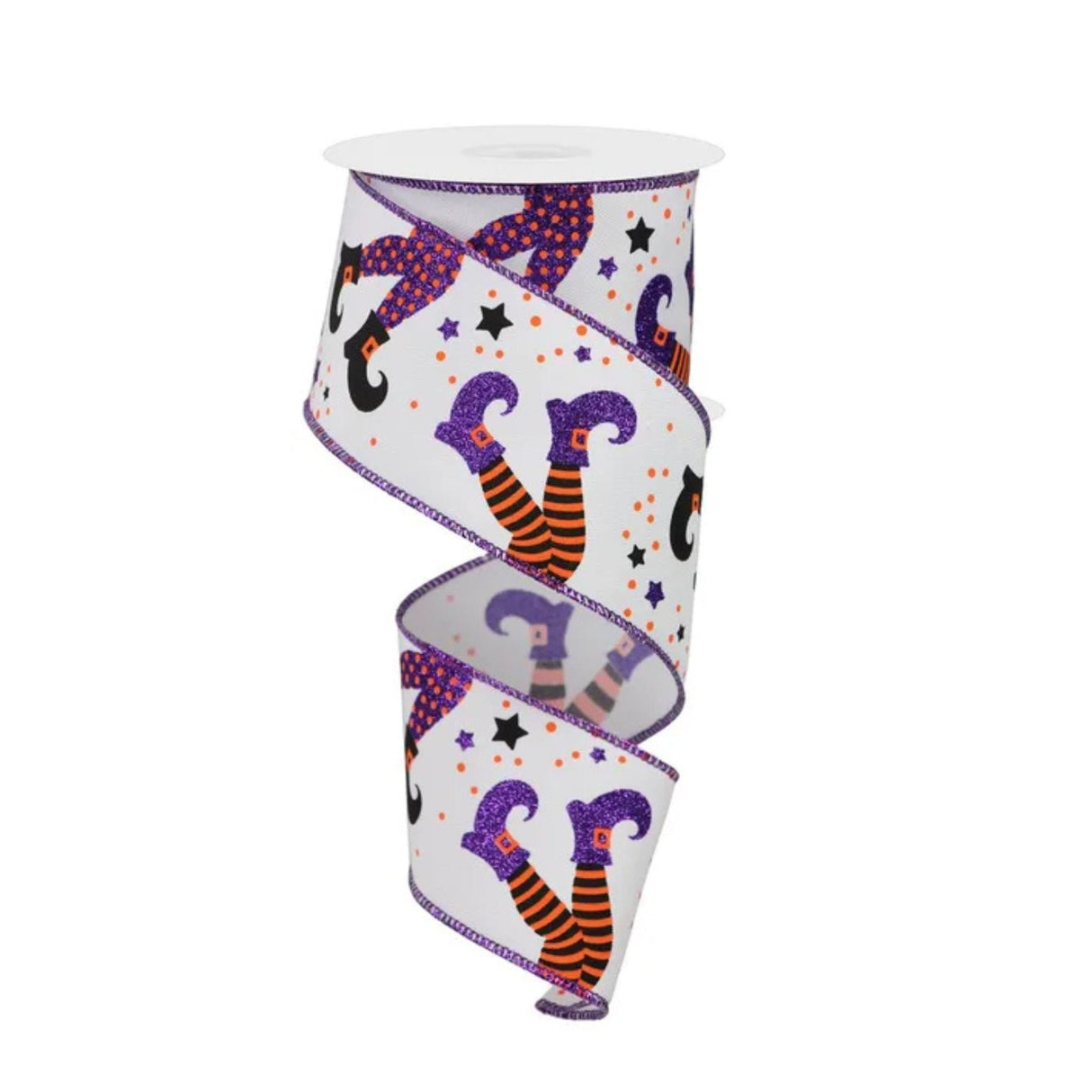 Witch Legs Halloween Ribbon 2.5 Inch x 10 Yards-RGE148427 Craig Bachman
