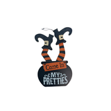 13" Come In My Pretties Wooden Halloween Witch Sign-30078809 TCTCrafts
