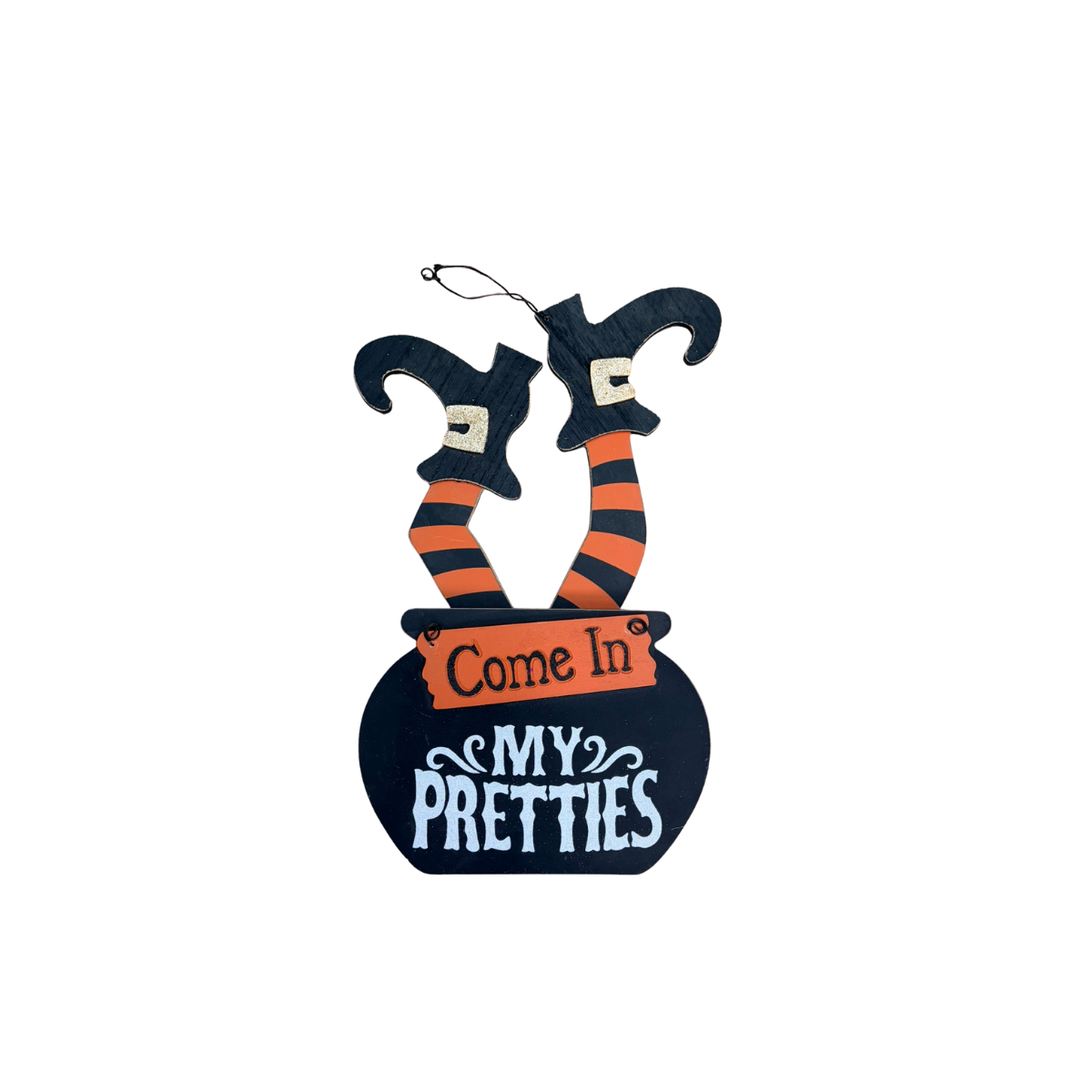 13" Come In My Pretties Wooden Halloween Witch Sign-30078809 TCTCrafts