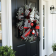 Large Halloween Tinman Mannequin Head Halloween Wreath-TCT1634 TCT Crafts