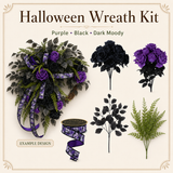 Dark & Moody Halloween Wreath Kit-HBKIT111 TCT Crafts Designs & Decor