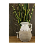 Hand Thrown Ceramic Pitcher Vase Farmhouse Decor Accent-CB504327 Craig Bachman