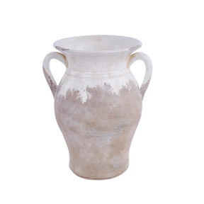Hand Thrown Ceramic Vase with Crackle Glaze Farmhouse Decor-CB503727 Craig Bachman