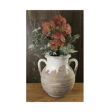 Hand Thrown Ceramic Vase with Crackle Glaze Farmhouse Decor-CB503827 Craig Bachman