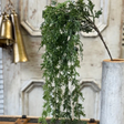 Greenfall Cedar Hanging Greenery Stem — 55 Inch Cascading Christmas Greenery Supply-XAD1077 Lancaster & Vintage