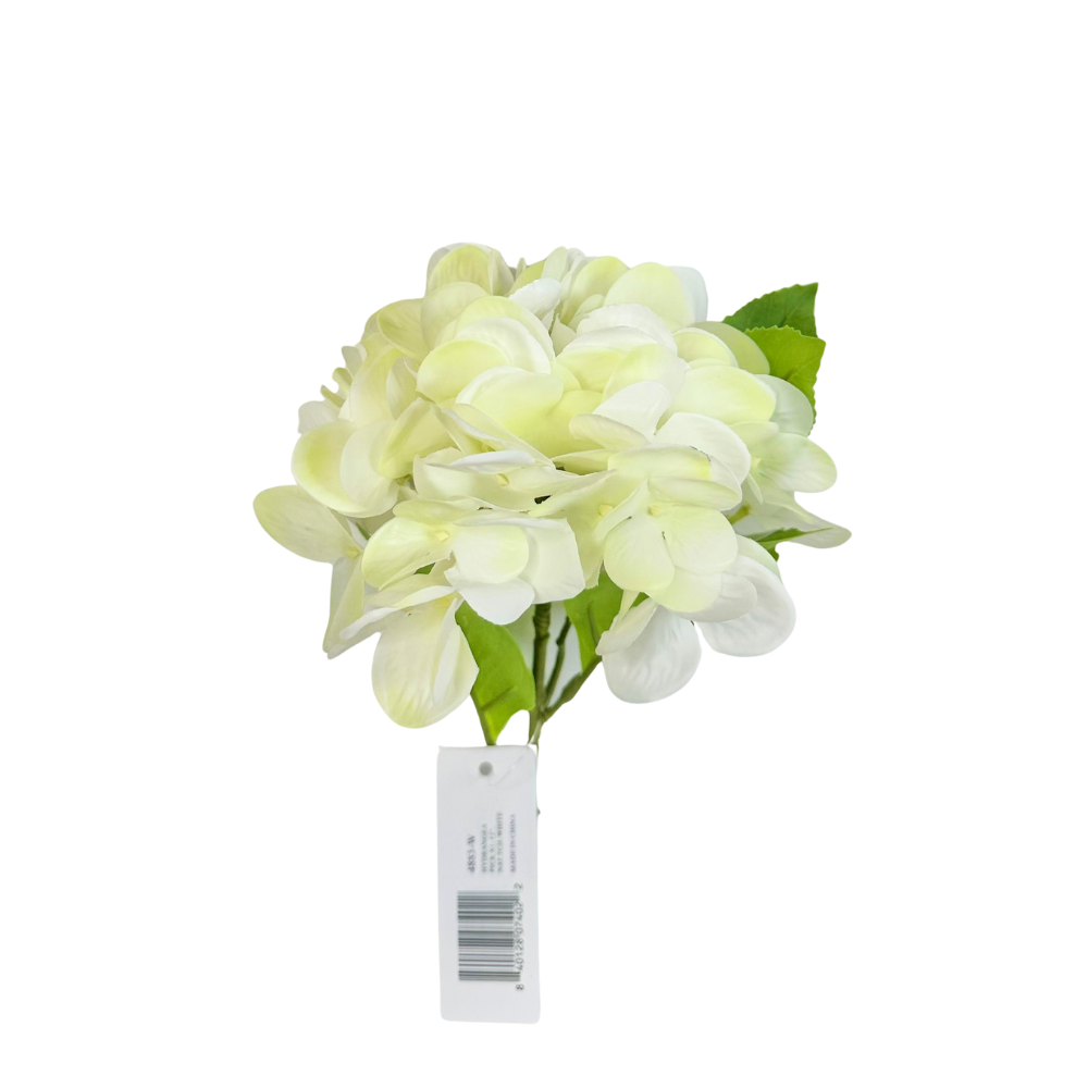 TCT Crafts Artificial 12"x6" Natural Touch Hydrangea Floral Pick - Craft and Home Decor Supply - Artificial Hydrangea Flower for Arrangement-4883 Select Artificials
