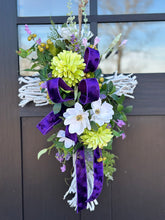 Load image into Gallery viewer, Handcrafted Spring Easter Cross Door Hanger