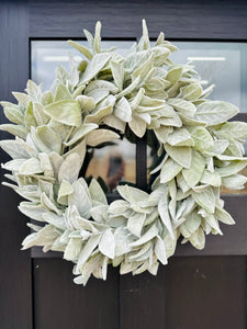 Handmade Lamb's Ear Wreath for All Seasons – Perfect Everyday Decor