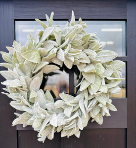 Handmade Lamb's Ear Wreath for All Seasons – Perfect Everyday Decor