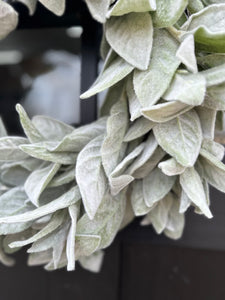 Handmade Lamb's Ear Wreath for All Seasons – Perfect Everyday Decor