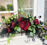 Gothic Halloween Pumpkin Floral Arrangement | Glam Halloween Table Decor TCT Crafts