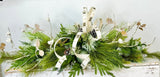 Rustic Farmhouse Christmas Table Swag | 42" Long Holiday Centerpiece TCT Crafts